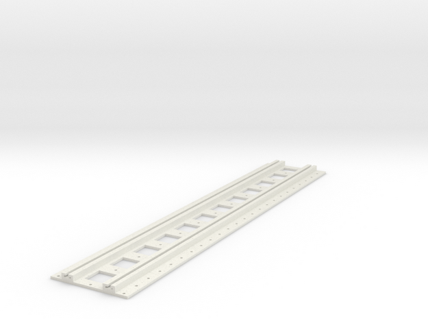 x-165bas-b2b-long-straight-track-joiner-1a in White Natural Versatile Plastic