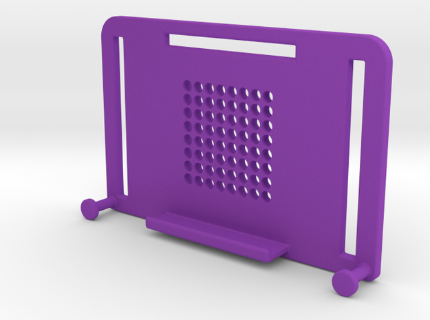 NEODiVR "poKet" Li-ION battery holder for GoPro he in Purple Processed Versatile Plastic