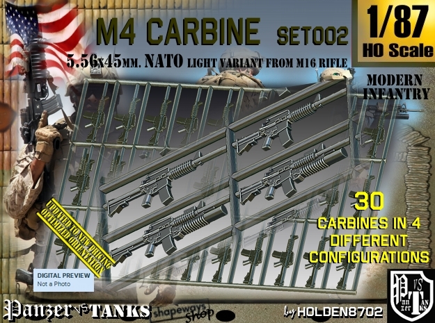 1/87 M4 Carbine Set002
