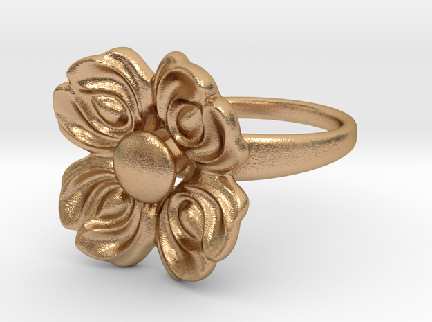 Floral Spinner Ring