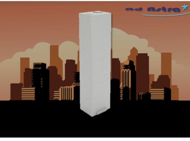 Seven World Trade Center - New York (1:4000) in White Natural Versatile Plastic