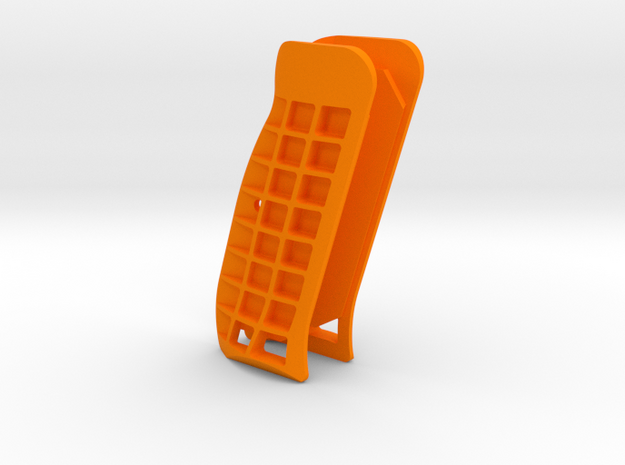 CZ Palm Style Cutaway Grips in Orange Processed Versatile Plastic