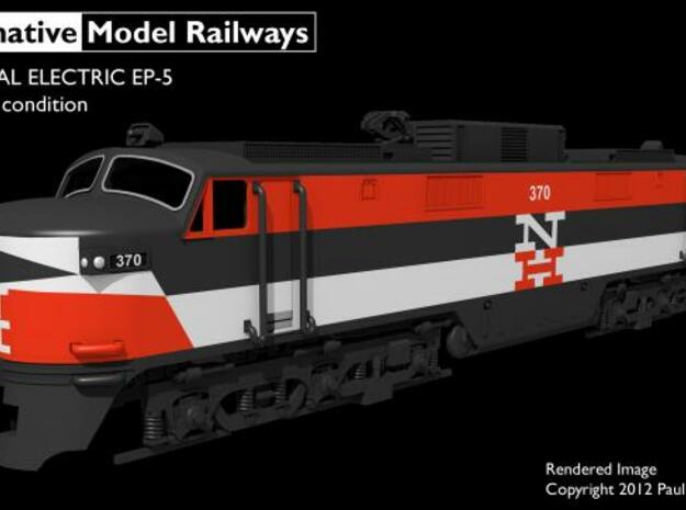 NEP501 N scale EP-5 loco - as built in Tan Fine Detail Plastic