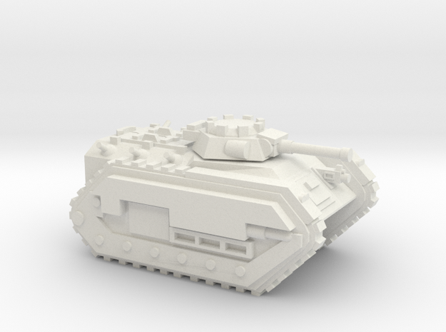 15mm Infantry Fighting Vehicle in White Natural Versatile Plastic
