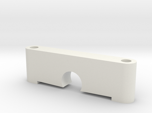 R6 Rear Pod Link for 1/12 Scale in White Natural Versatile Plastic