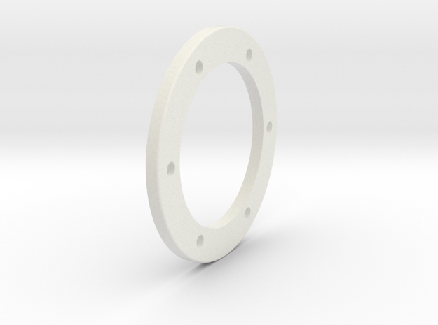 Beadlock_Ring_01_back in White Natural Versatile Plastic