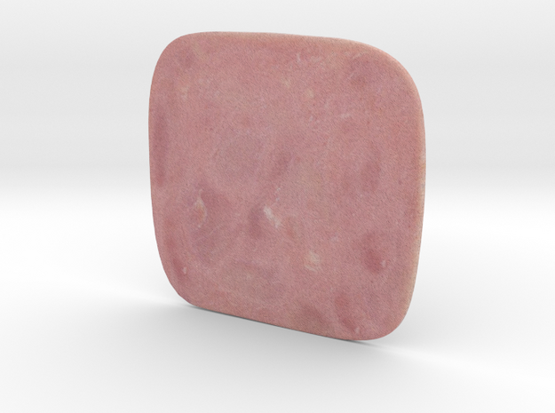 Slice of ham in Natural Full Color Sandstone