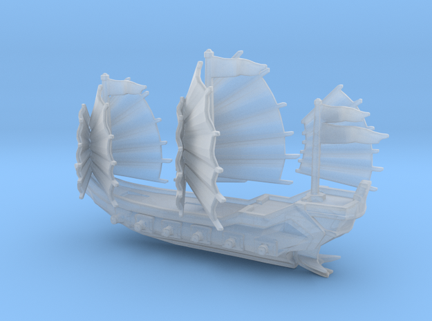 Junk ship /armed in Tan Fine Detail Plastic