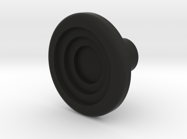 Short Hat for Analog Slew sensor upgrade in Black Natural Versatile Plastic