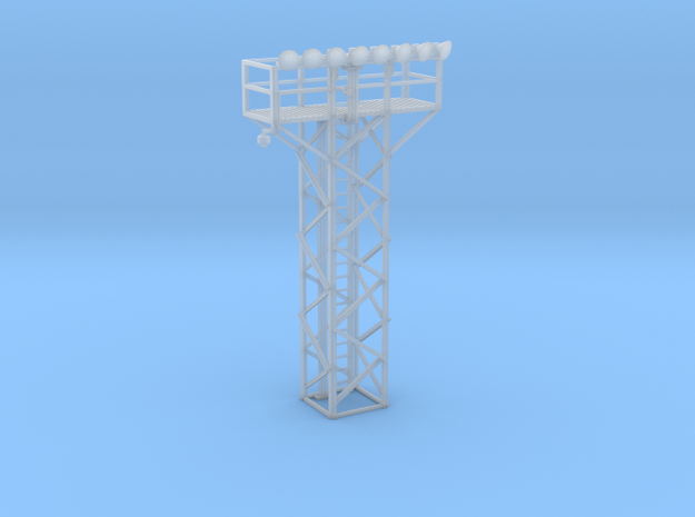 Light Tower Top With Single Light Assembly 1-87 HO in Tan Fine Detail Plastic