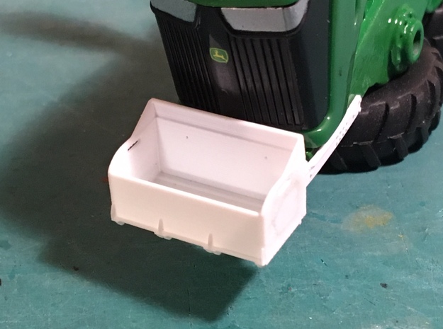 (2) 4WD ROCK BOX - TRACTOR MOUNT in Tan Fine Detail Plastic