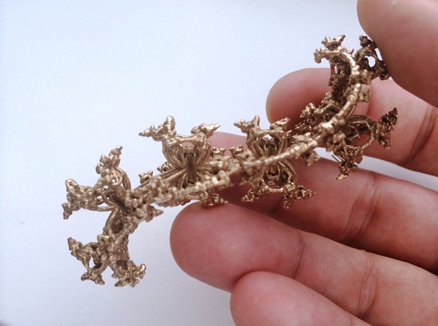 Kleinian Snake - small in Natural Bronze