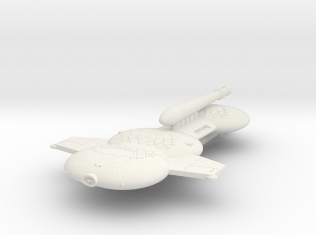 3125 Scale Gorn Godzilla+ Battleship (BB+) SRZ in White Natural Versatile Plastic