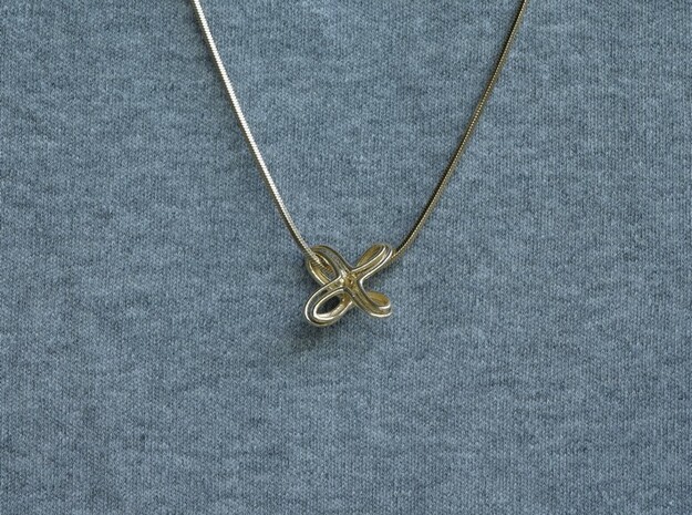 Lepidos pendant necklace in Natural Bronze