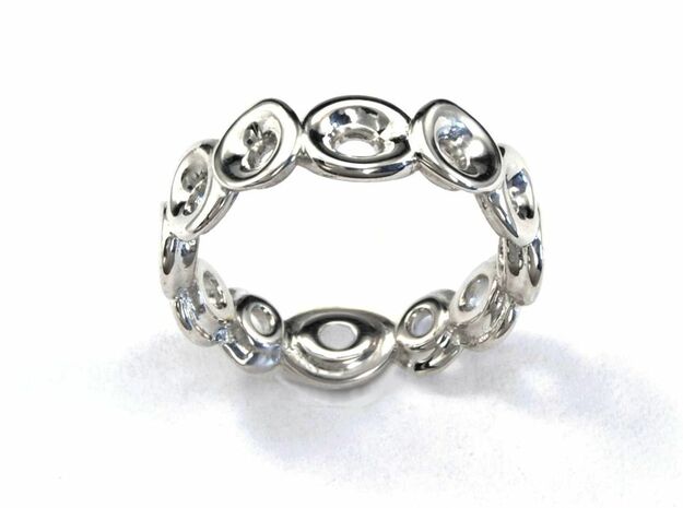 Seeside Ring (From $13) in Polished Silver: 7.25 / 54.625