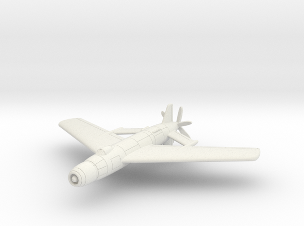 (1:144) Focke-Wulf P.0310.025-1006 "Victoria Tail" in White Natural Versatile Plastic