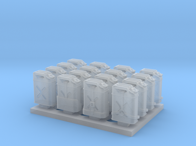 1:72 US Jerry Cans (16x) in Tan Fine Detail Plastic