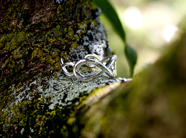 infinity in Polished Silver: 8 / 56.75