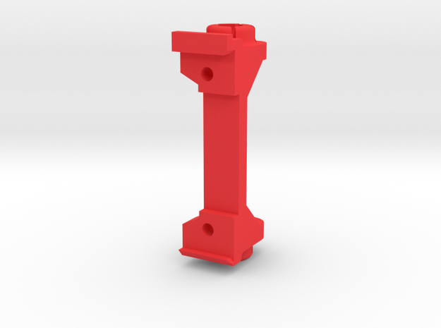 PSSW00201 adapter for Sideways motor mount in Red Processed Versatile Plastic