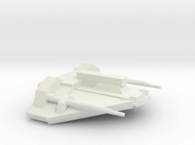 T-34 Air Speeder in White Natural Versatile Plastic
