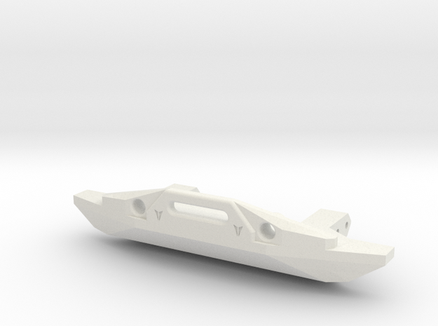 VS4-10 VS410 Short Ripper Front Bumper Fairlead in White Natural Versatile Plastic