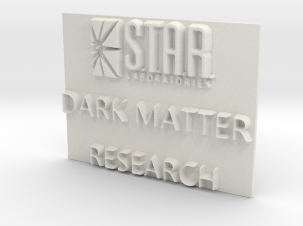 Star Labs, Dark Matter Research in White Natural Versatile Plastic: Extra Small