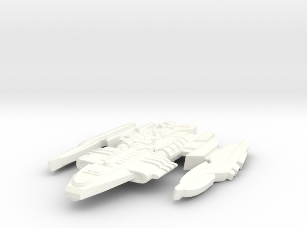 Maqar Starship Rocketzone in White Processed Versatile Plastic