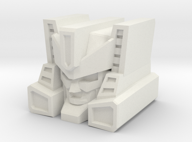 Overhaul Head for TR Brawn/PotP Outback in White Natural Versatile Plastic: Medium