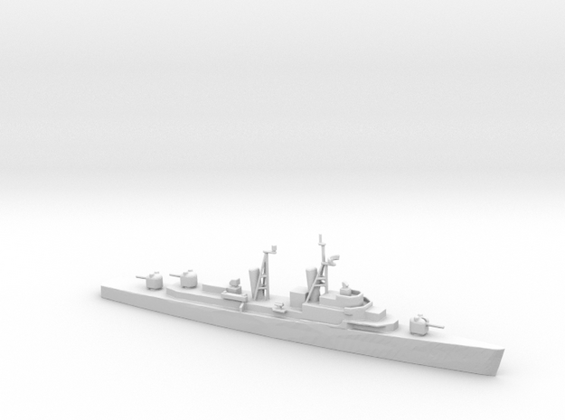 1/2400 Scale Forrest Sherman Class Mod Destroyer in Tan Fine Detail Plastic