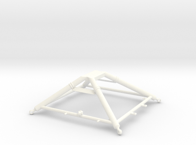 1.6 LAMA CARGO HOOK in White Processed Versatile Plastic