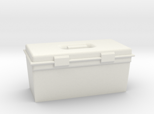 WPL 1/16th scale toolbox in White Natural Versatile Plastic