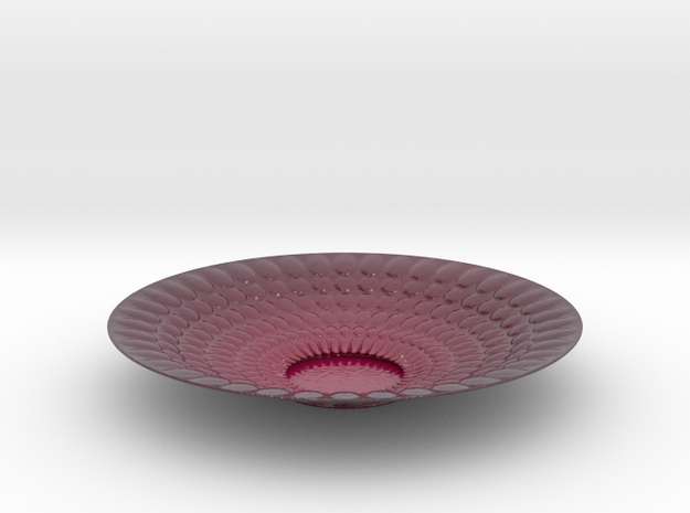 Plate Bowl 1345 in Glossy Full Color Sandstone