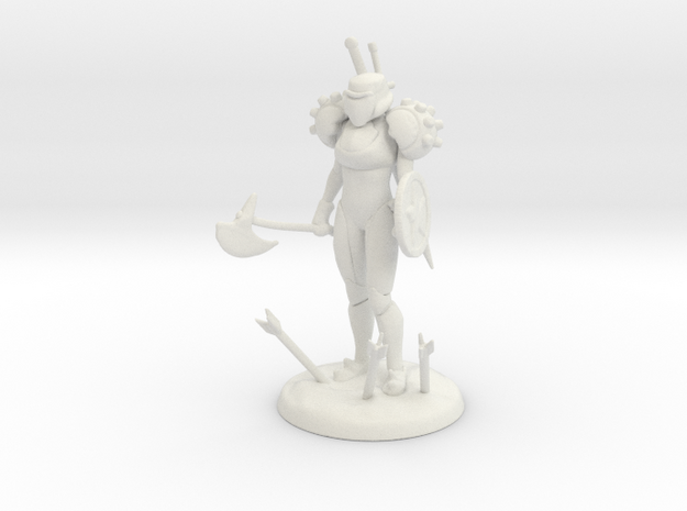 Weapons Master in White Natural Versatile Plastic