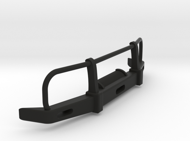 RC Toyota Hilux Bullbar 1:16 scale in Black Natural Versatile Plastic