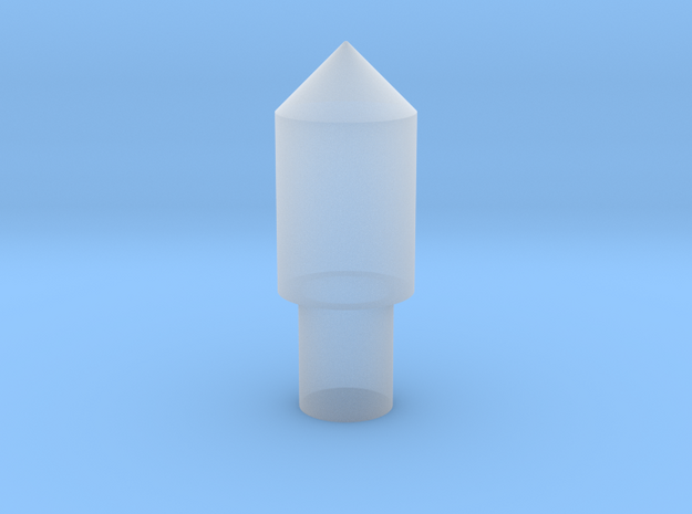 123 block peg 2 in Smooth Fine Detail Plastic