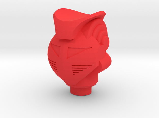Microman King Atlas Head in Red Processed Versatile Plastic