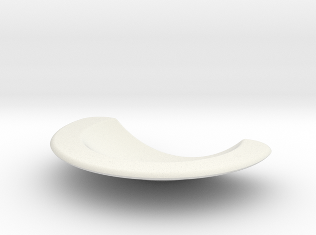Stoma Shelter Medium in White Natural Versatile Plastic: Medium