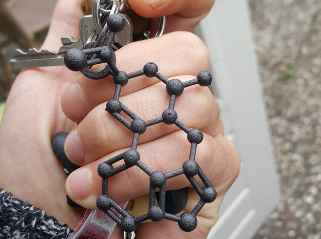 LSA molecule (Large) in Polished and Bronzed Black Steel