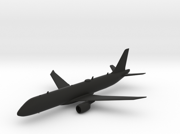 Embraer E190-E2 in Black Natural Versatile Plastic: 1:239