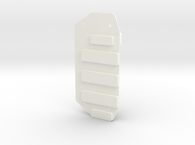 Invencer Battery Box RH in White Processed Versatile Plastic