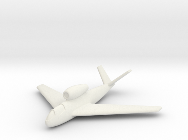 (1:285) Heinkel P 1073.11 in White Natural Versatile Plastic