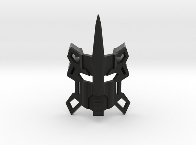 The Mask of The Juggernaut in Black Natural Versatile Plastic