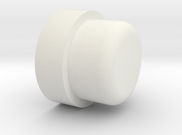 P/N OSCRID1, Steelcase roller, ball bearing adapte in White Natural Versatile Plastic