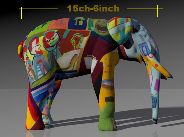 Elephant Dialysis "the feeling". in Full Color Sandstone