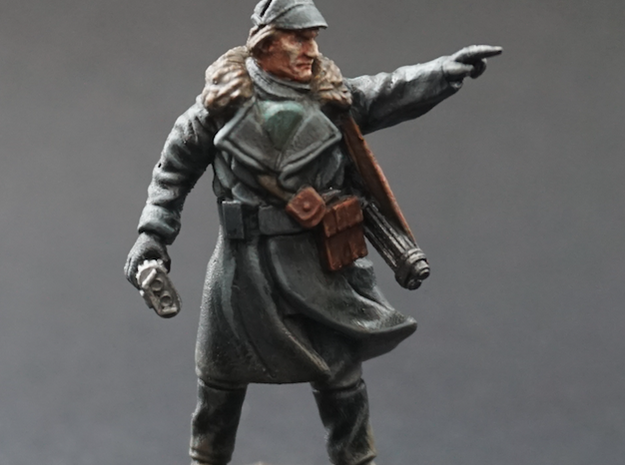Mud Officer in Clear Ultra Fine Detail Plastic