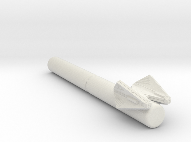 3788 Scale Tholian Combat Tug SRZ in White Natural Versatile Plastic