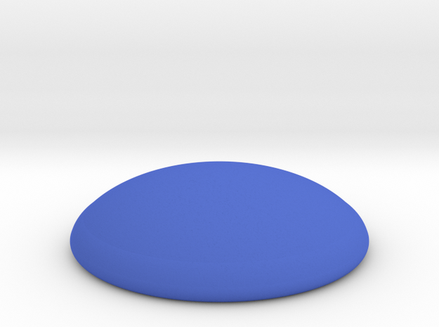 test yo-yo disk solid in Blue Processed Versatile Plastic