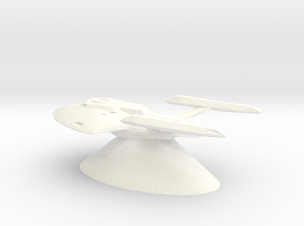 Federation of Planets - Nova in White Processed Versatile Plastic