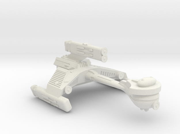 3125 Scale Klingon F6SK Battle Frigate Scout WEM in White Natural Versatile Plastic
