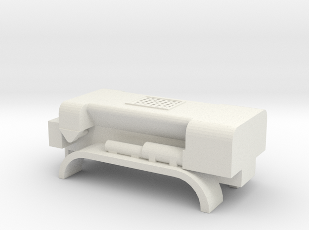 1/87 Scale M919 Concrete Mixer Kit in White Natural Versatile Plastic